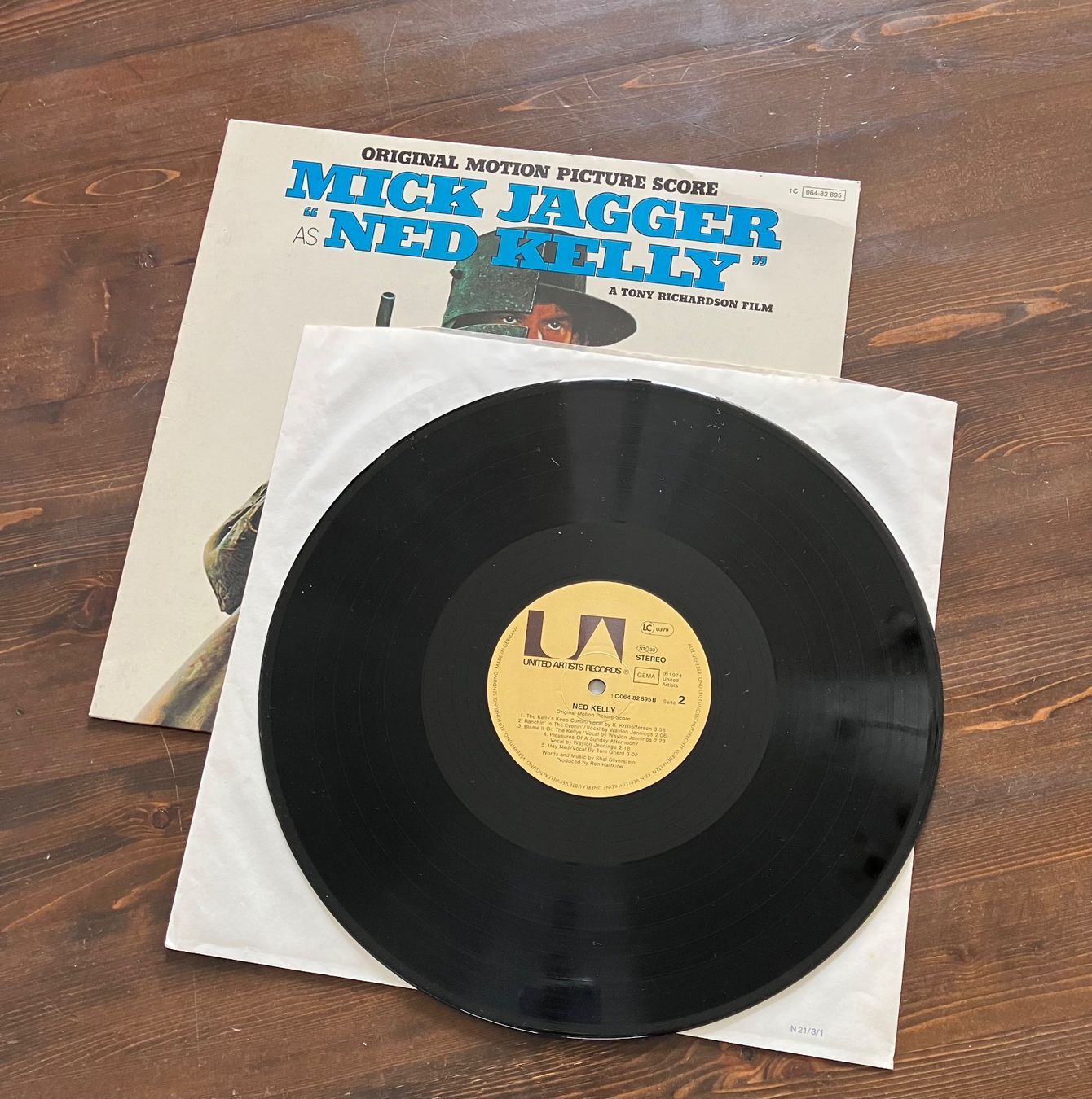 Schallplatten: OST - MICK JAGGER AS NED KELLY – Gebraucht aus steffisburg von Dstauffer 3