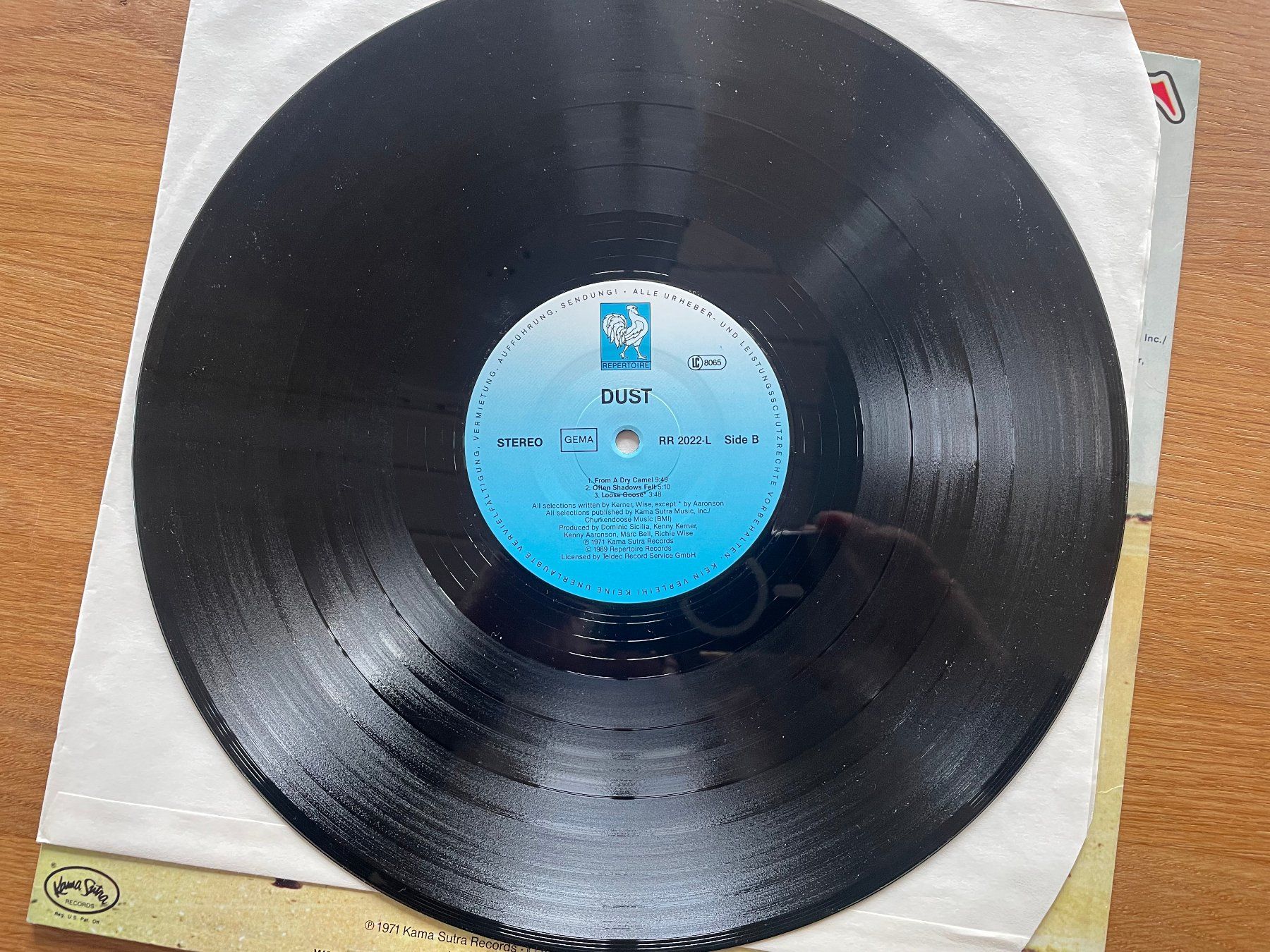 Dischi in vinile: Dust, Same, Nachpressung von 1989, D – Usato da Kleinlützel venduto da Vinylspezi 3