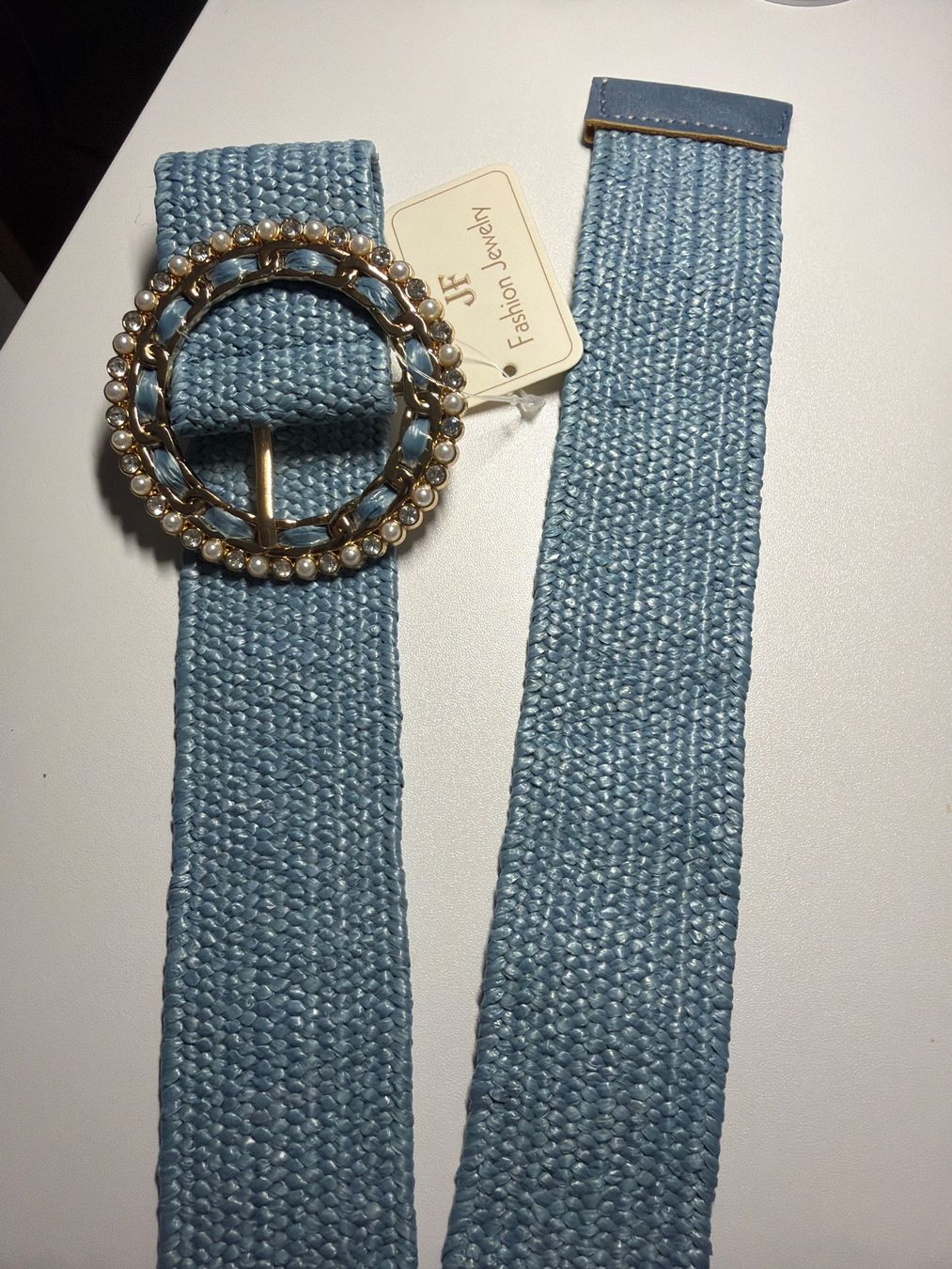 Gürtel: GÜRTEL-STRETCH,HELLBLAU – Neu und originalverpackt aus Meienried von ManuelaBoutique 2