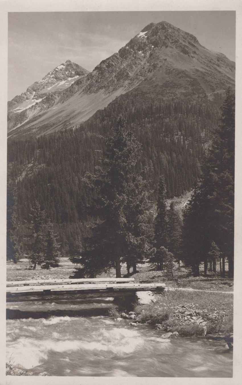 Cartoline postali: 0058 - Postkarte / Ansichtskarte - Bach bei Arosa – Usato da Reinach BL venduto da Boston-Verkauf