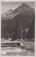 0058 - Postkarte / Ansichtskarte - Bach bei Arosa