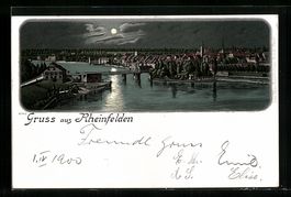 Mondschein-Lithographie Rheinfelden, Ort