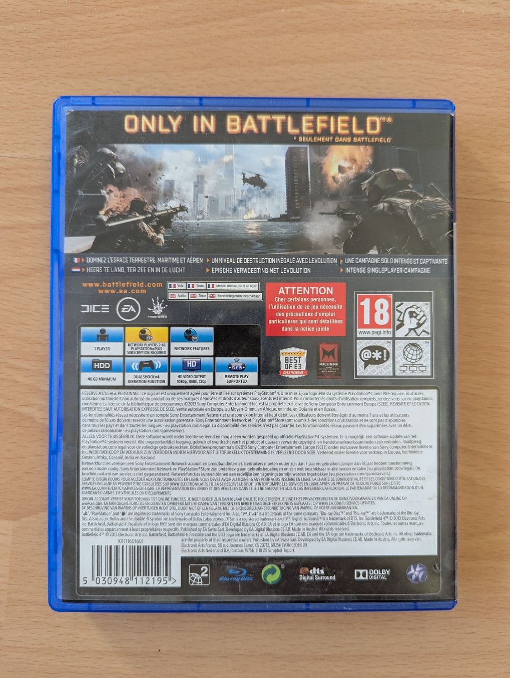 Giochi: Battlefield 4 - PS4 – Usato da Biel/Bienne venduto da Soupape50 1