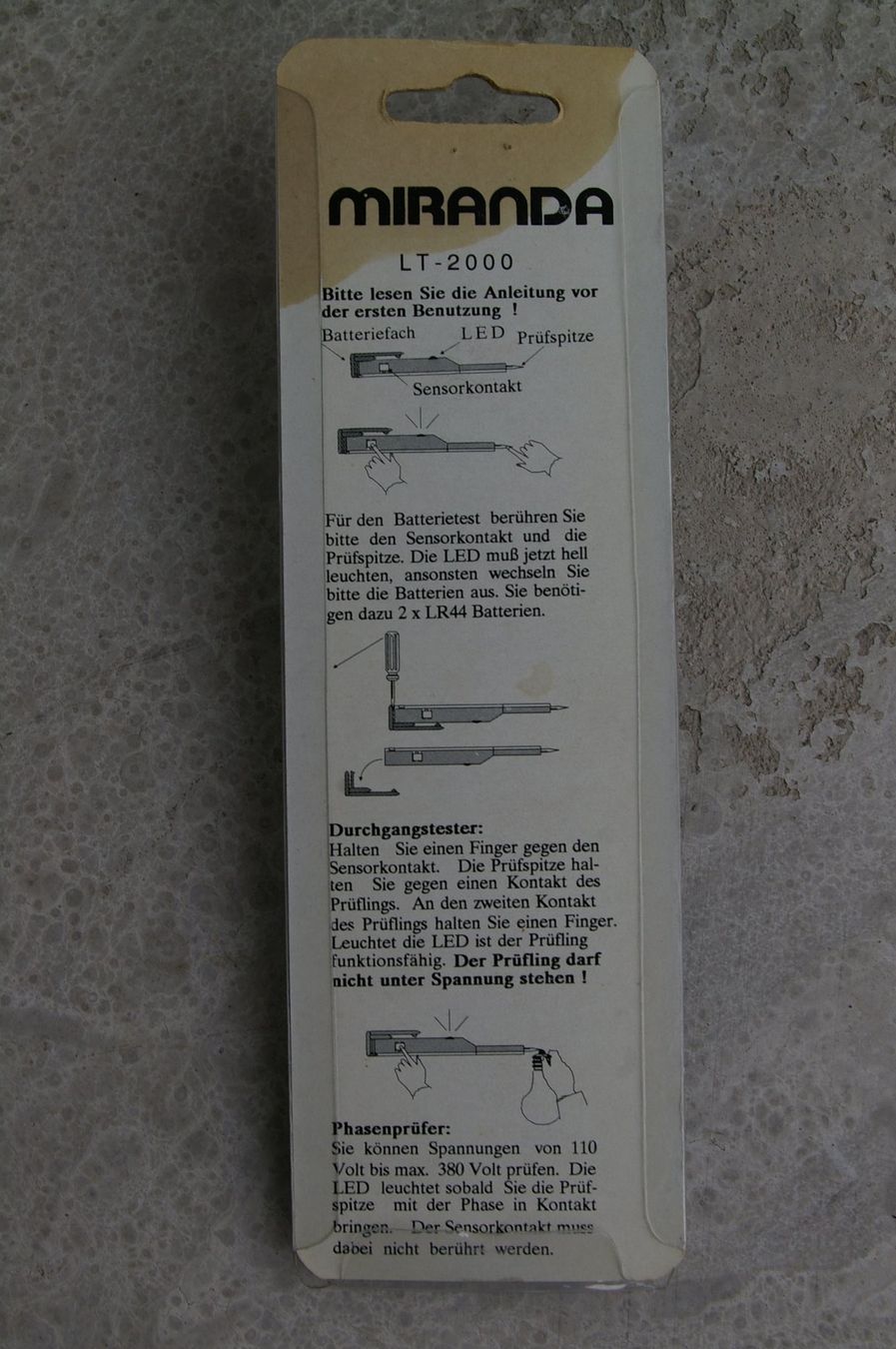 Mesurer: Leitungstester LT-2000 von MIRANDA – Neuf (Voir description) à Niederurnen par mowgli_1963 1