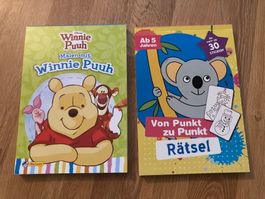 Malen nach Zahlen und Winnie Pooh Malblock