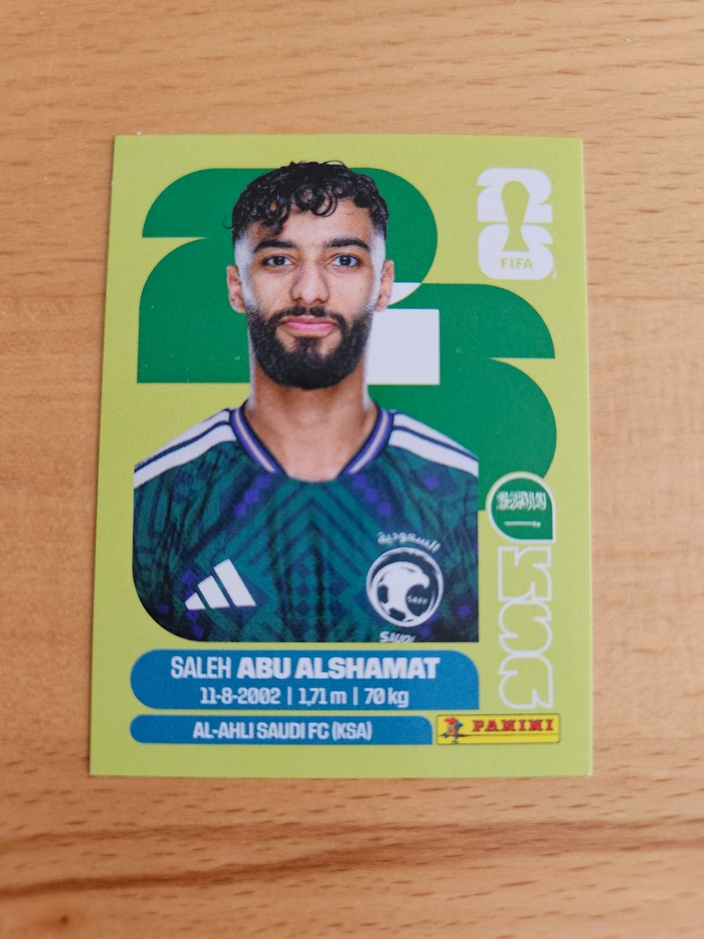 Panini Carte collezionabili: Panini WM 2026 KSA 14 – Nuovo (secondo la descrizione) da Winterthur venduto da melac