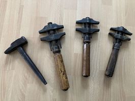 Lot Antikes Werkzeug Engländer/Hammer