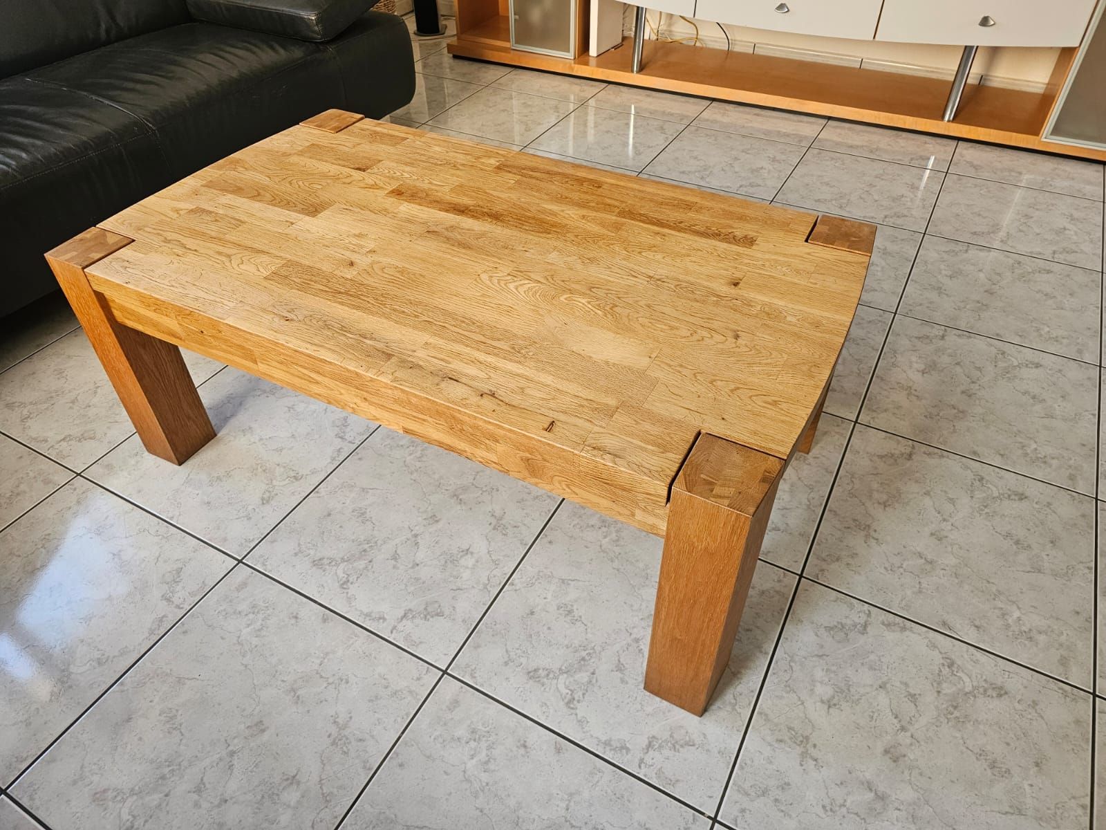 Tavoli: Salontisch Eiche massiv 70x120x45cm – Nuovo (secondo la descrizione) da Feusisberg venduto da due96 2