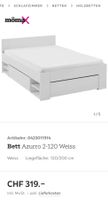 Bett Azzurro 120 x 200cm NEU (Bettgestell & Lattenrost)