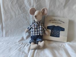Maileg Maus mit Winterpullover 