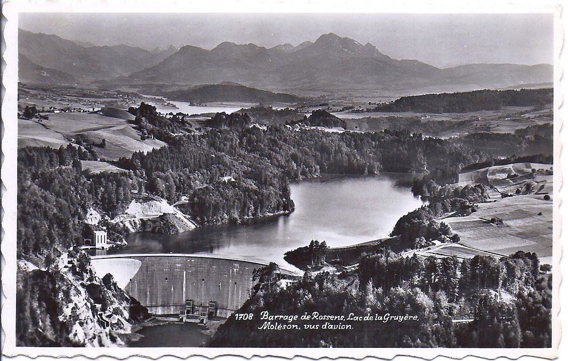 Cartoline postali: ROSSENS, le barrage – Nuovo (secondo la descrizione) da Les Verrières venduto da Scampi0