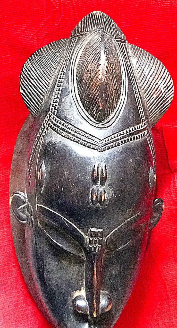 Arte internazionale: Baule Maske Elfenbeinküste gross – Usato da Baar venduto da 2cvbaar 8