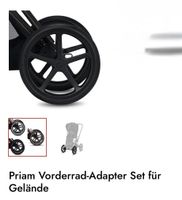 Cybex Priam Vorderrad-Adapter Set für Gelände neu