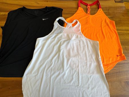 3x Nike, Hunkemöller Damen Tanktops Gr. M/L