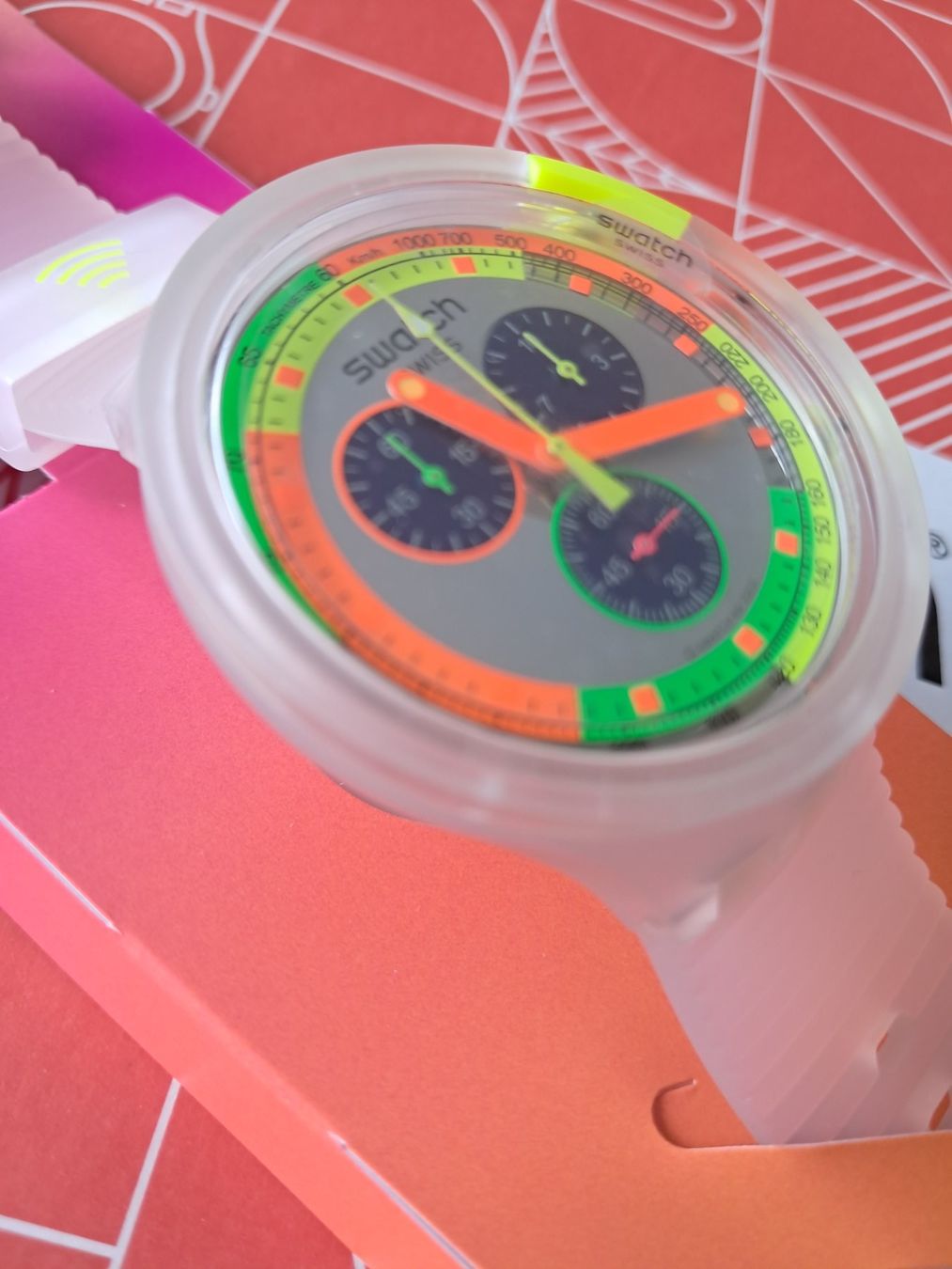 Swatch Orologi: Swatch Neon Jelly Pay! – Nuovo e nell'imballaggio originale da Niederhasli venduto da zvb_fgn2 3