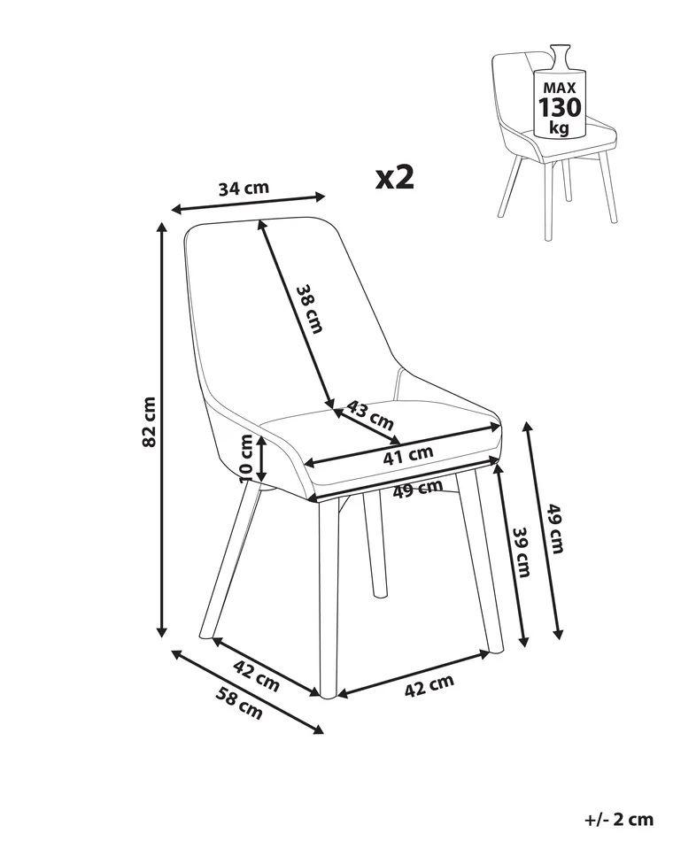 Stühle: 2x black dining chairs  – Gebraucht aus Zürich von tha_fm7g 2
