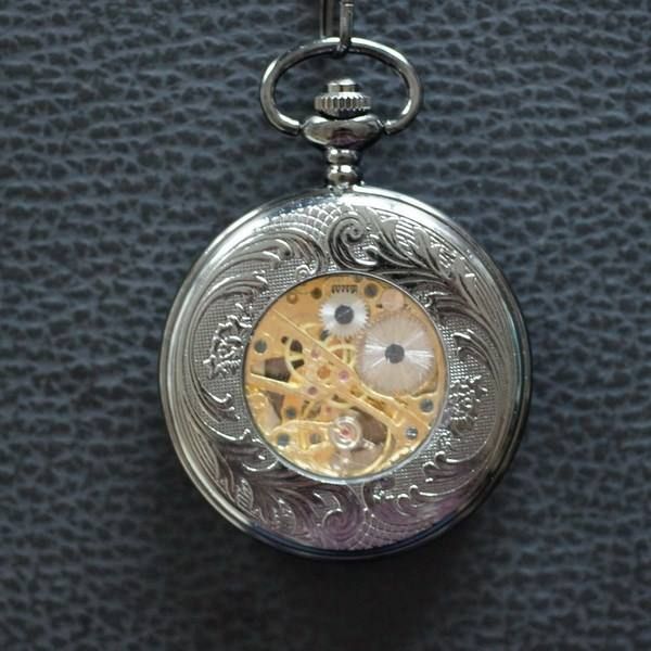 Orologi: Steampunk Skeleton Taschenuhr Flower – Nuovo (secondo la descrizione) da Schwanden GL venduto da UHRKNALL 2