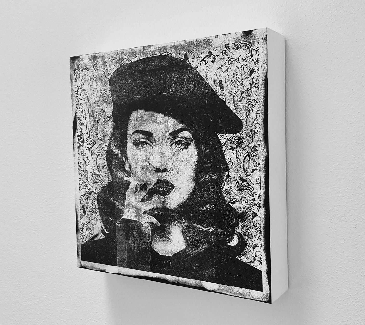 Gemälde: fobe: Lady from Paris, UNIKAT – Neu (gemäss Beschreibung) aus Meilen von Smgdesign 1