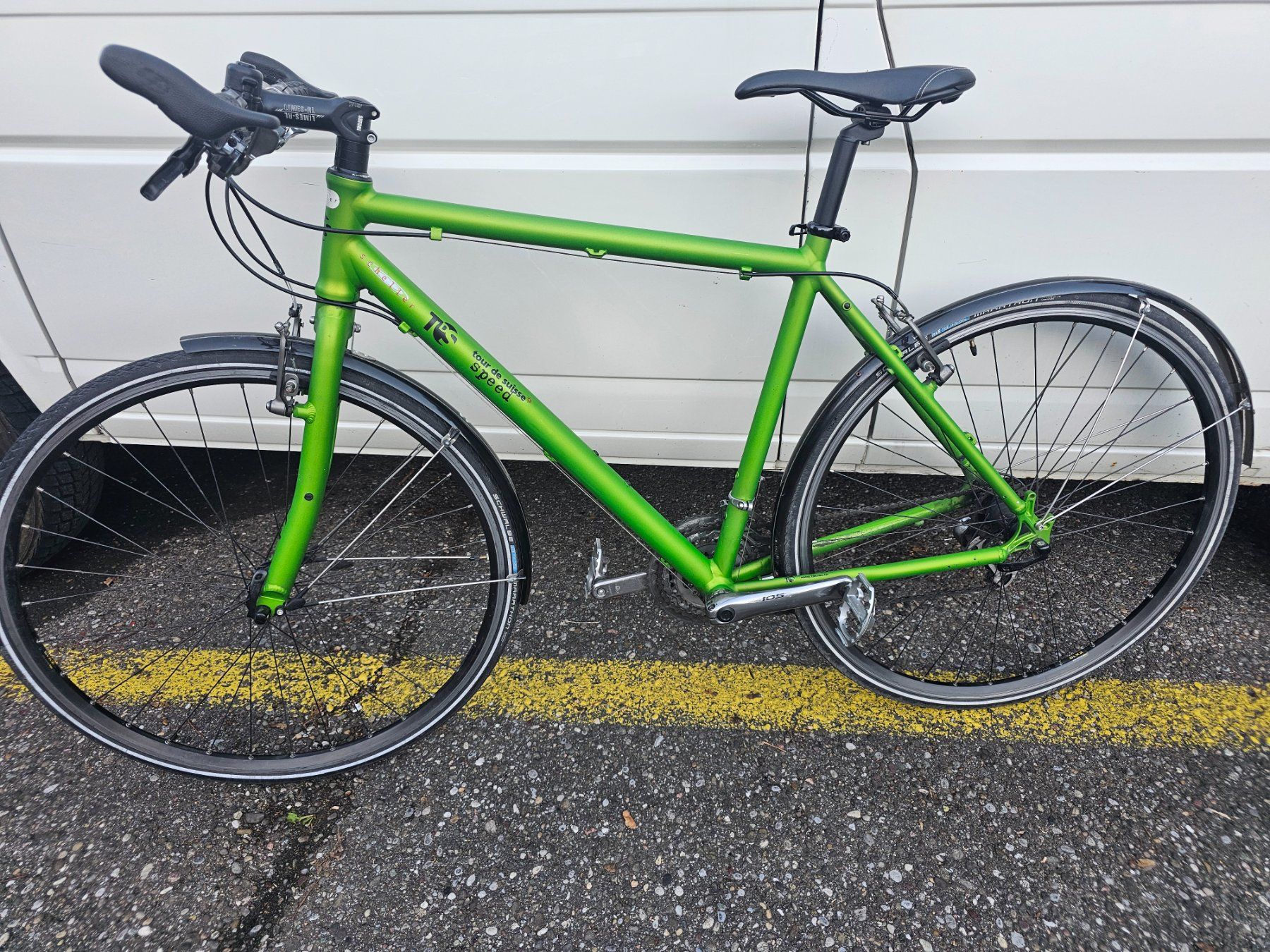 Biciclette: Rennvelo Graval mit gratem Lenker – Usato da kleindöttingen venduto da Jimi-Hendrix