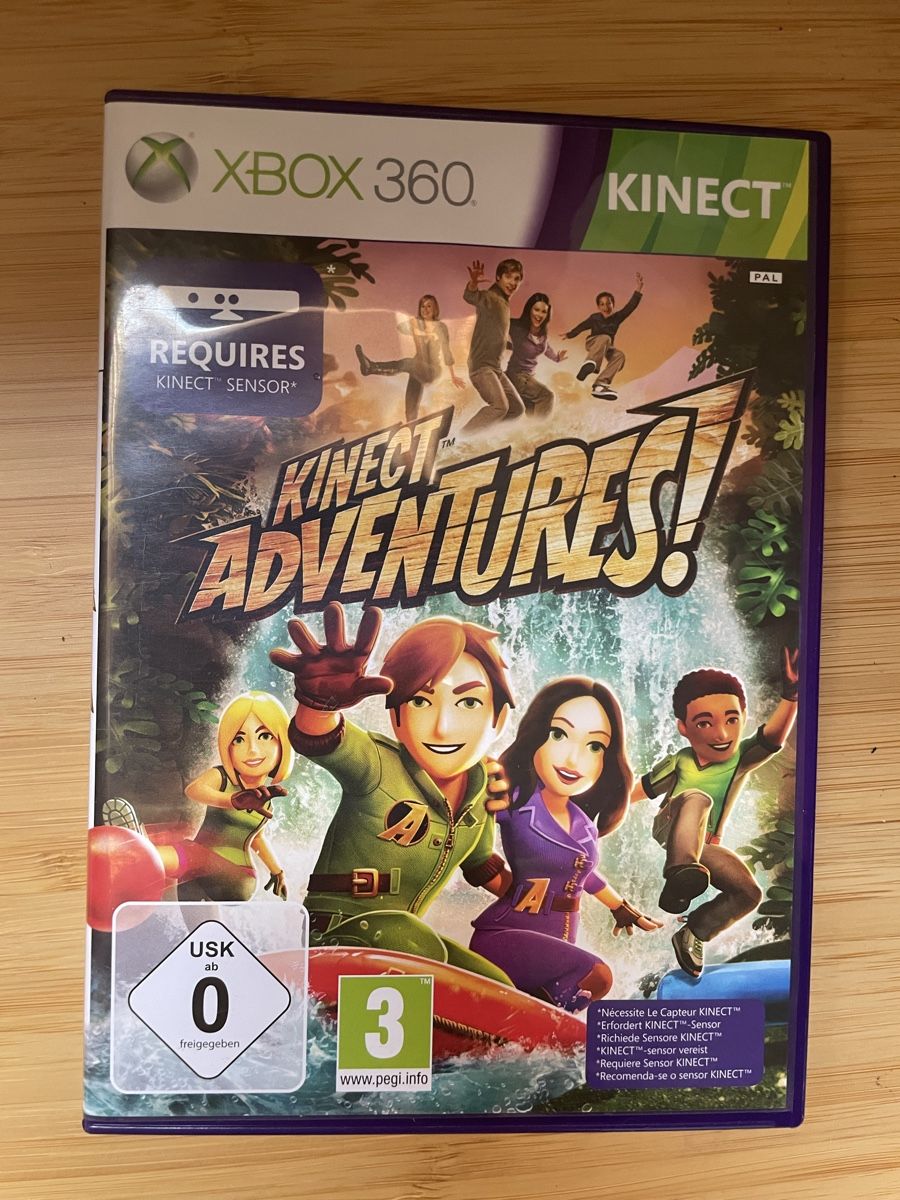 Jeux: Kinect Adventures X Box 360 – D'occasion à Colombier NE par Aixro50