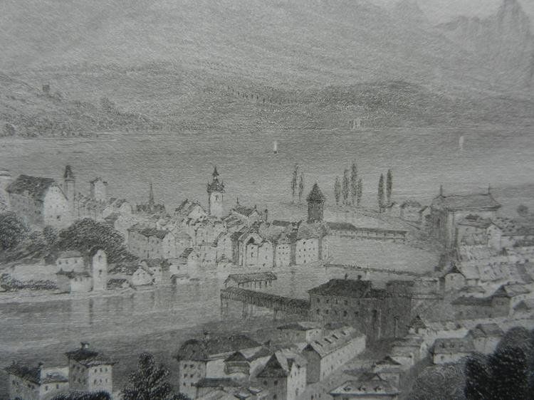 Incisioni: Luzern von Bartlett – Usato da Risch venduto da Rischli15 8