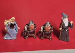 4 Herr der Ringe Mini Figuren (Lord of the Rings)