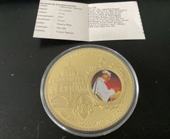 Gigant: Medaille Vatikan Papst Pius XII 2012 PP 70 mm
