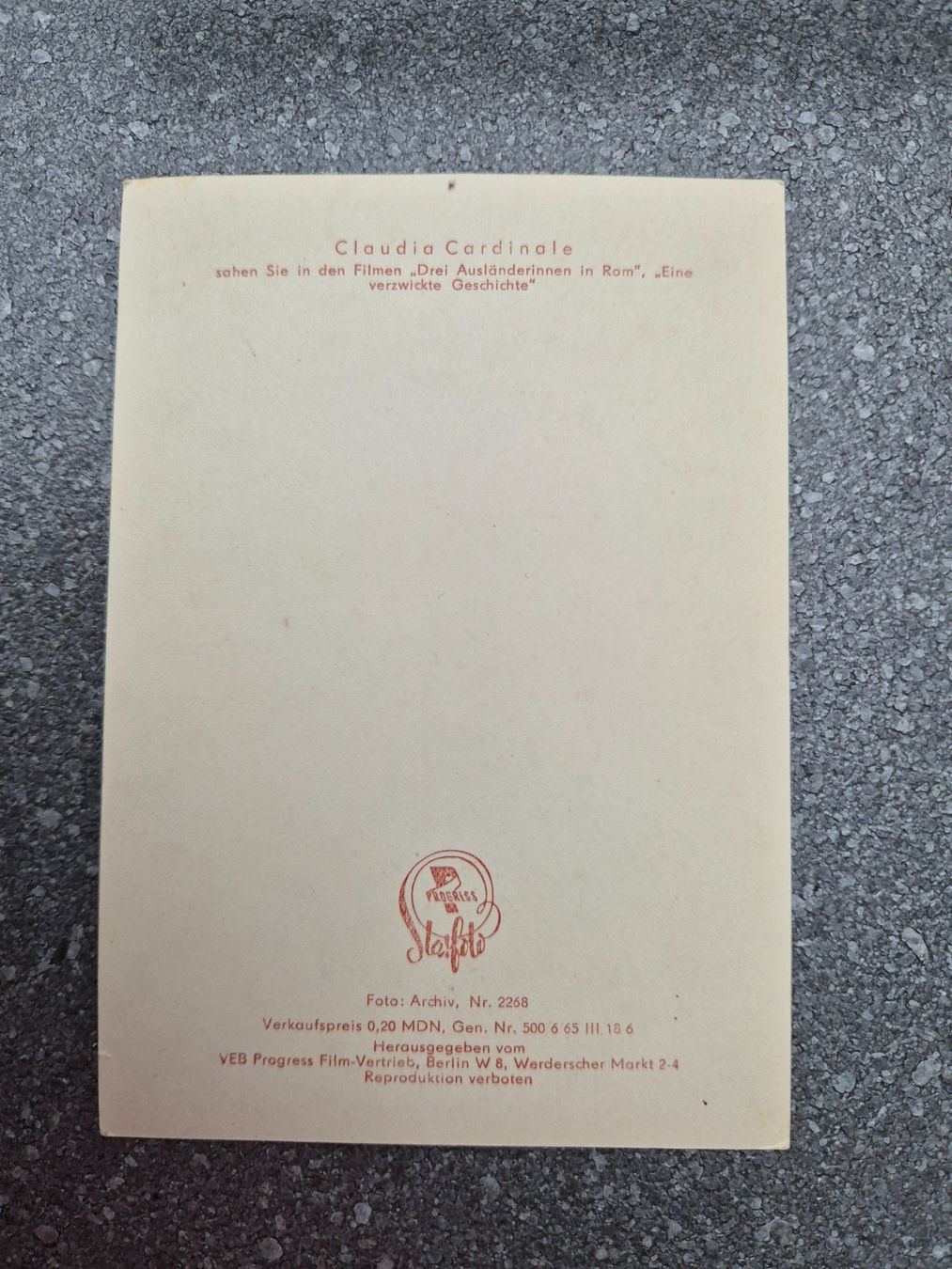 Autografi: Claudia Cardinale Autogramme – Usato da Oberbuchsiten venduto da laffite54 2