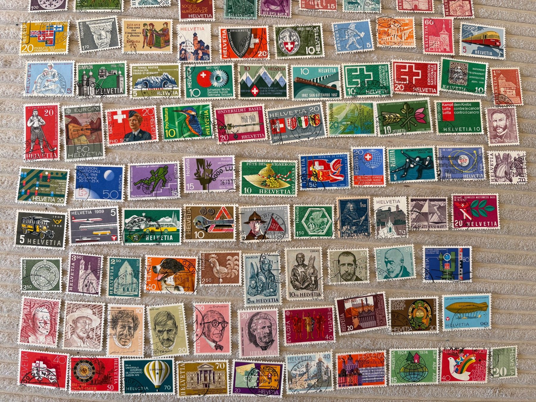 Tutti i francobolli: Lot 100 CH - Briefmarken – Usato da St-Légier-Chiésaz venduto da Theo006 2