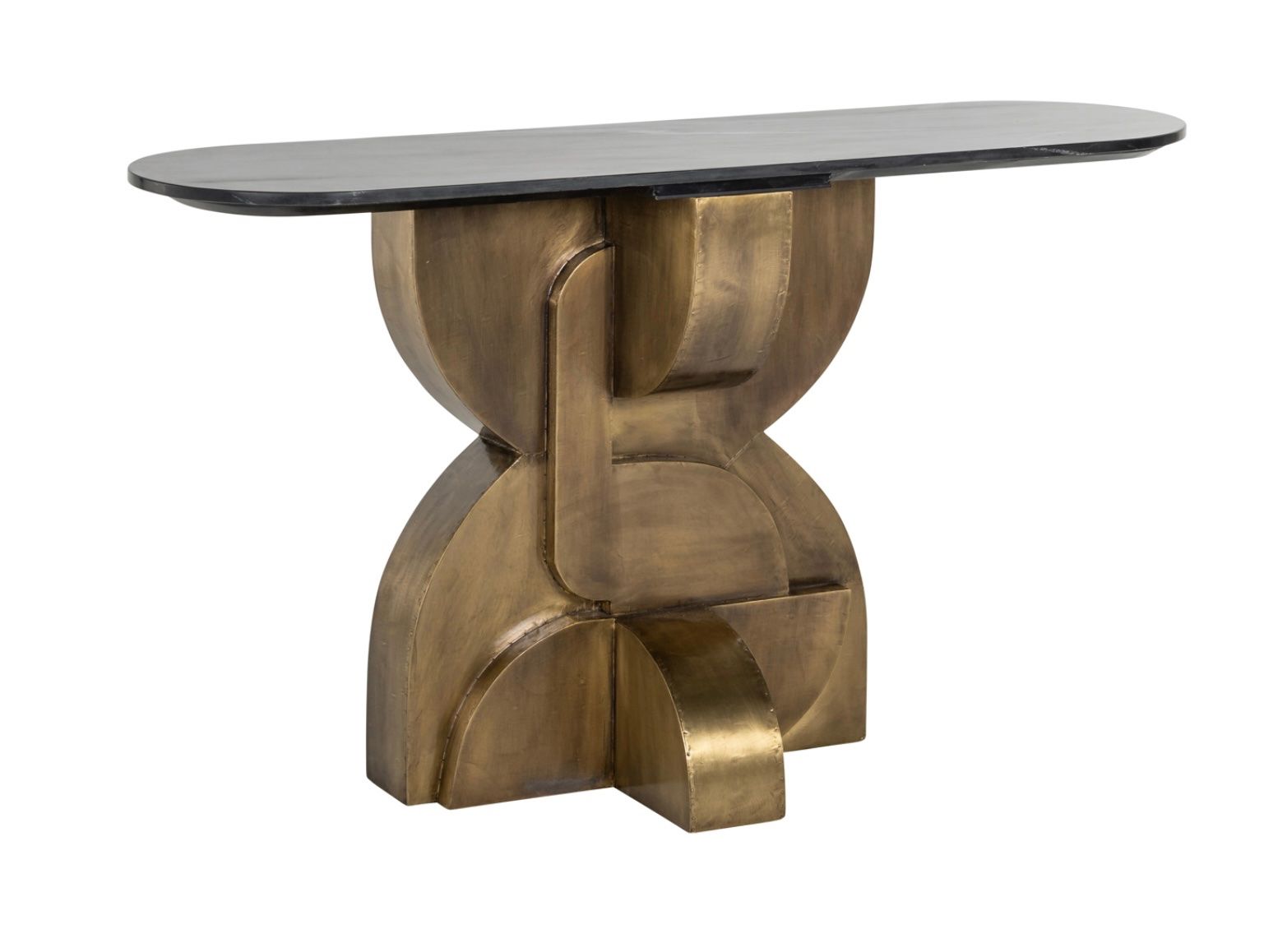 Tables: Richmond interiors** Console Maddox black/gold – Neuf avec emballage d'origine à Ruswil par Miami-2026 1