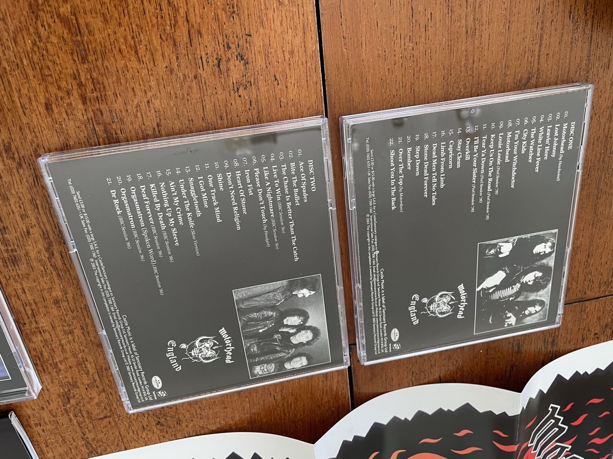 CD: %%SALE%% - Coffret Motorhead Stone Deaf Forever - Rare !!! – Usato da Etoy venduto da 6iulian0 5