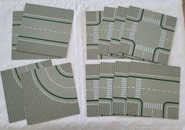Lot 12 Plaques Route LEGO Vintage 32x32 (6310-6313)