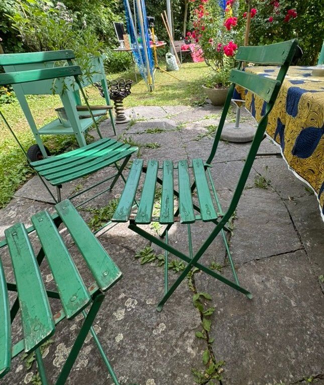 Stühle: Gartenstühle Grün :-D – Gebraucht aus Zürich von malapensa