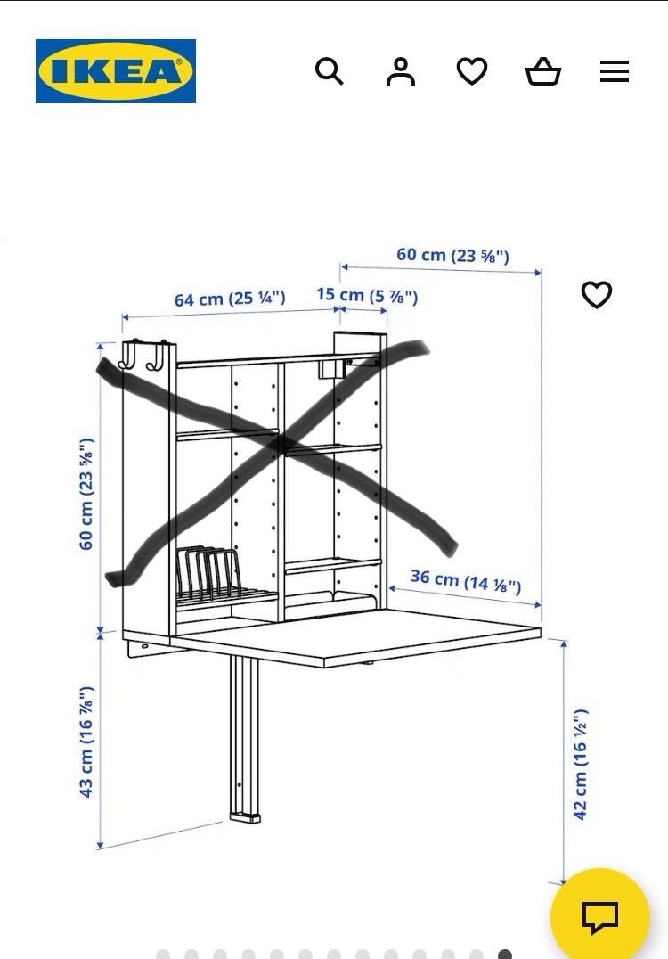 Tavoli: Klapptisch Norberg Ikea – Usato da Winterthur venduto da broal94 1