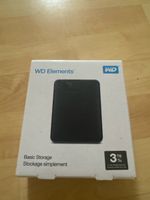 WD Elements 3TB Externe Festplatte - Top Zustand!