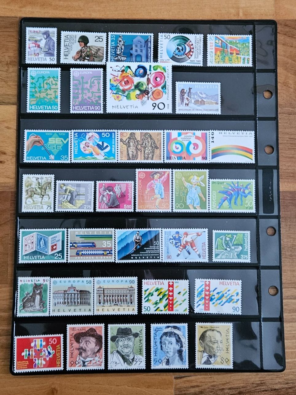 Tous les timbres: Schweizer Frankatur CHF 100.- postfrisch – Neuf (Voir description) à Uznach par Rayonii 2