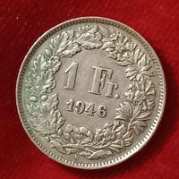 1franc suisse 🇨🇭 1946