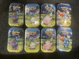 Pokemon Ascended Heroes Mini-Tins Englisch 8x