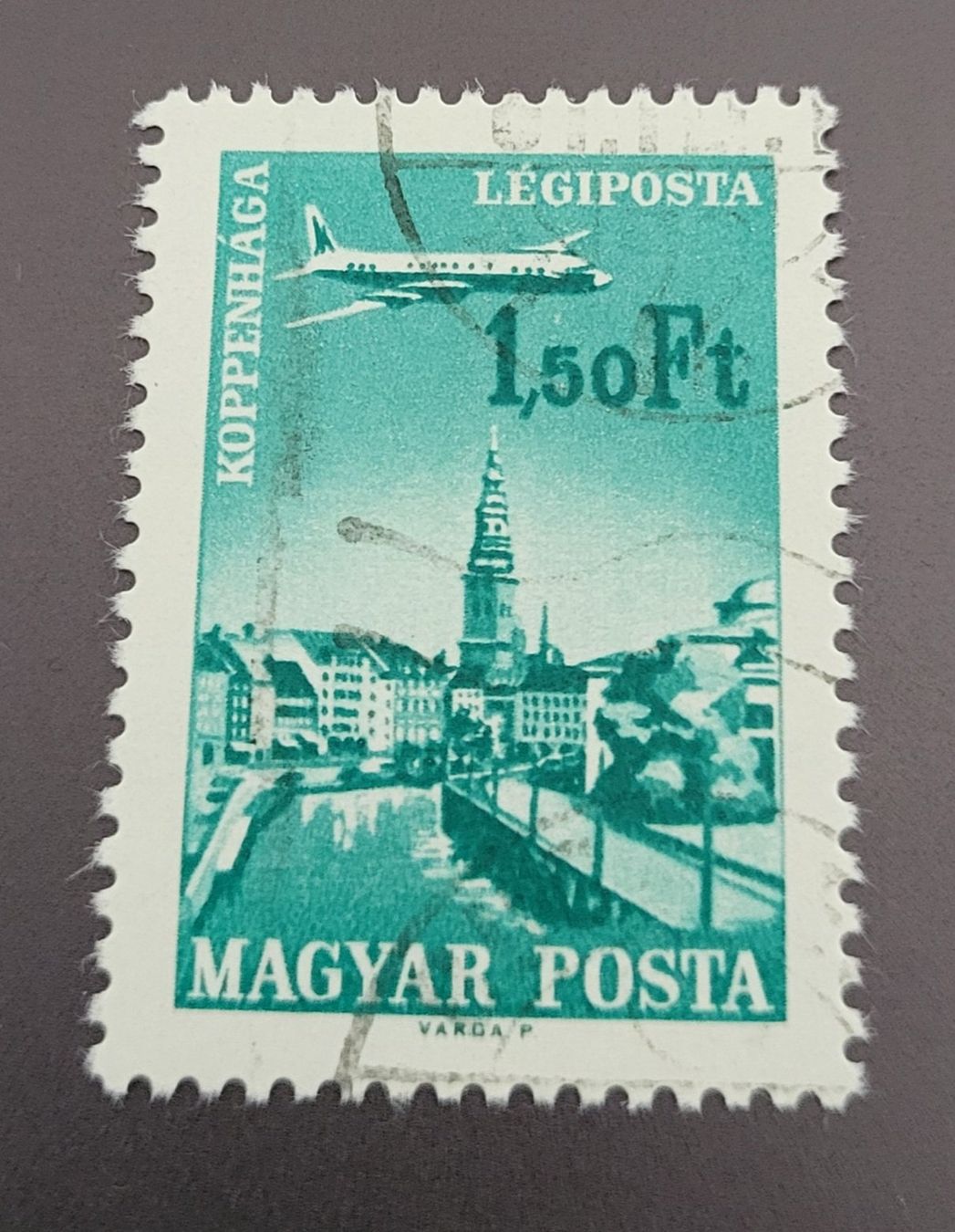 Tutti i francobolli: Ungarn 1966 Flugzeug briefmarke – Usato da St Gallen venduto da Stampsalshobby