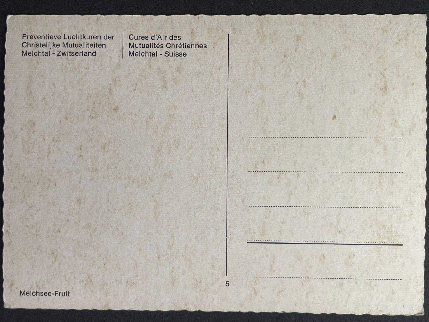 Cartoline postali: Melchtal - Melchsee-Frutt – Usato da Steg VS venduto da _vinci_ 1