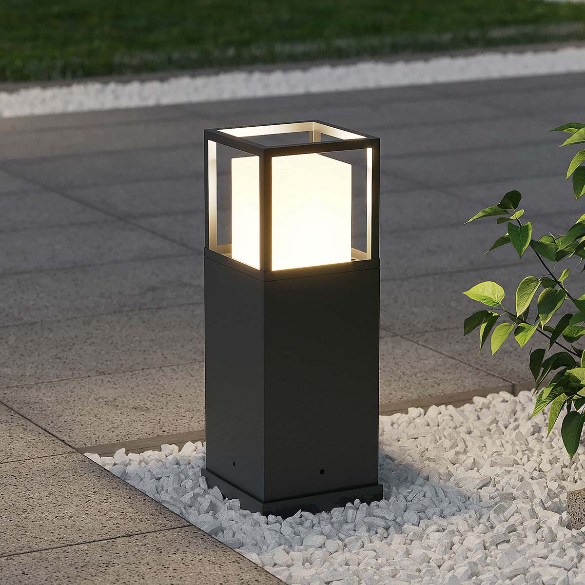 Lampade: LED Aussen Stehleuchte, IP54, 40 cm Höhe – Nuovo (secondo la descrizione) da Kreuzlingen venduto da Smart-Light