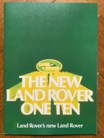 LAND ROVER 110 Prestige-Prospekt CH-Markt 1982 1983 brochure