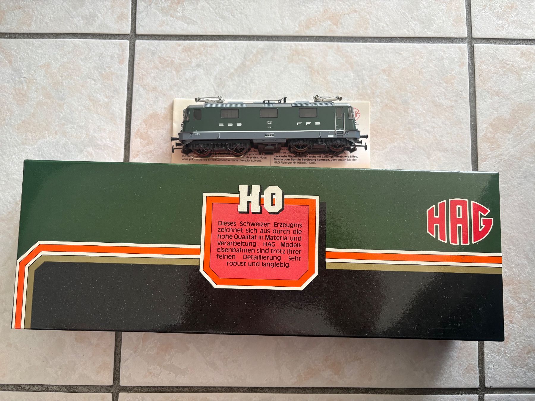 Hag Modellini di ferrovie: Hag Elok Re 4/4 " SBB 11224 – Nuovo (secondo la descrizione) da Hauterive NE venduto da eriamch 1
