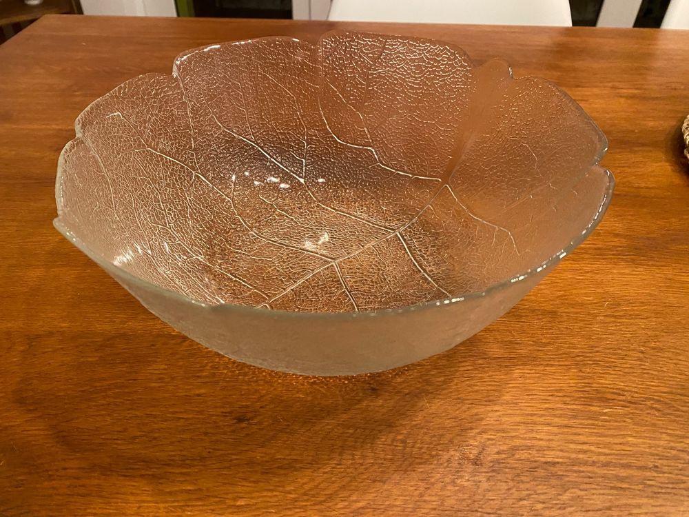 Matcha Schale Mit Ausgießer 350ml - Glas Salatschüssel Mit Edelstahl Löffel