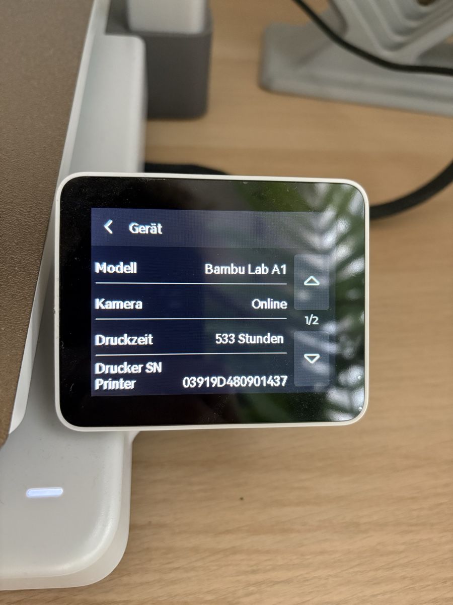 Bambu Lab 3D Drucker: Bambu Lab A1 Combo inkl. AMS Lite + Zubehör | 533h  – Gebraucht aus Langenthal von nev_h9zd 3