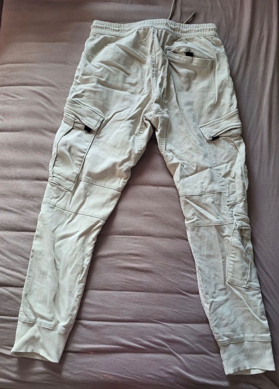 Pull&Bear Pantaloni: Pull&Bear Cargo Pants, Light Beige, Size L [34] – Usato da Kreuzlingen venduto da ROMANR1 1