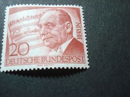Deutsche Bundespost Berlin, Marke Komponist um 1955 *