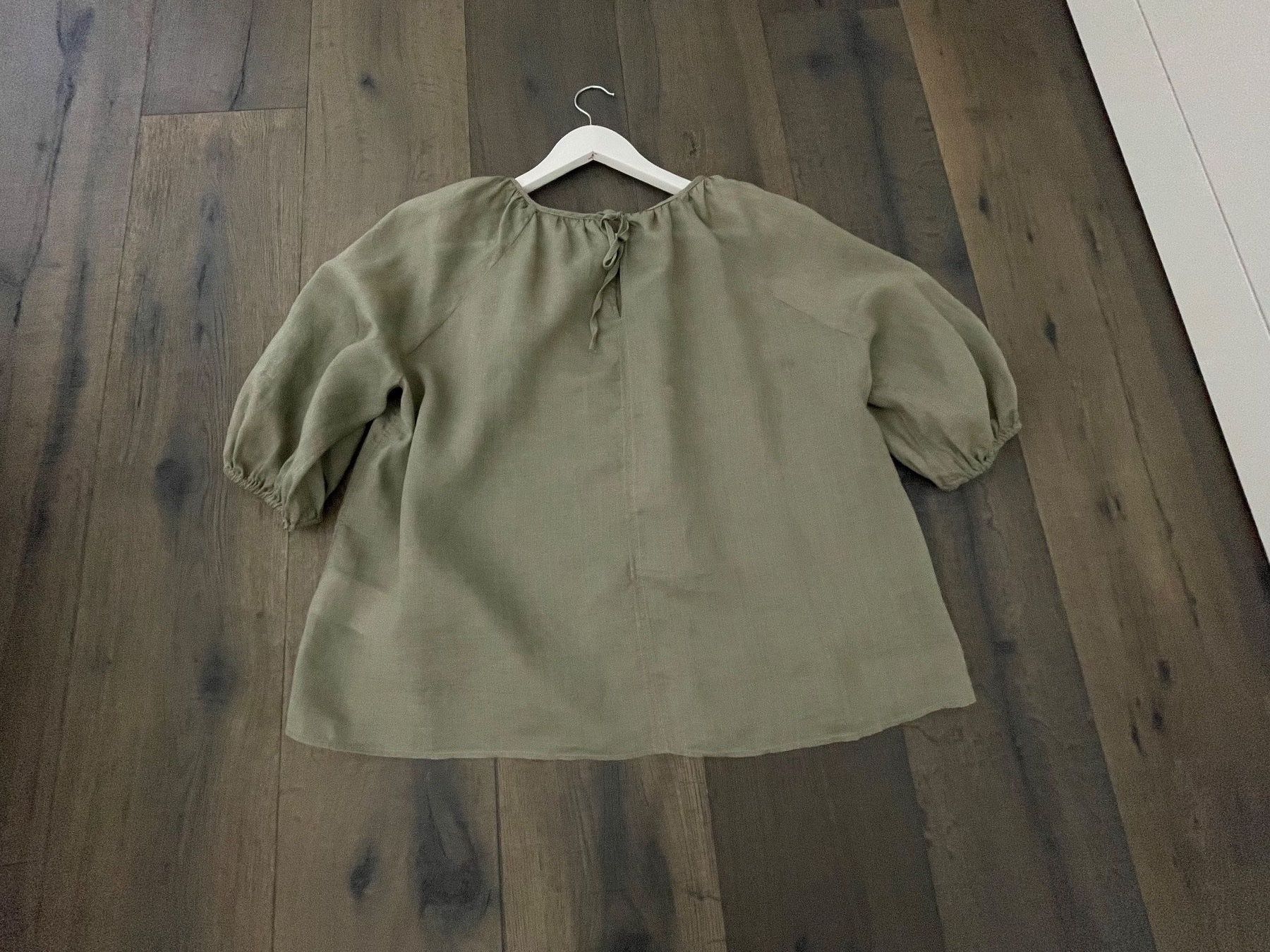Blusen: Marco Polo Leinenbluse Grösse 36 Olive – Neu (gemäss Beschreibung) aus Speicher von Alindra 2