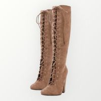 Stiefel, Hellbraun, Grösse 37