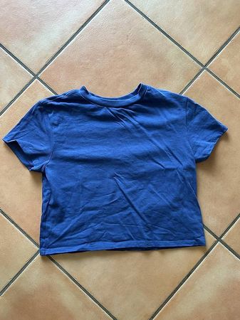 Damen Cropped T-Shirts Set